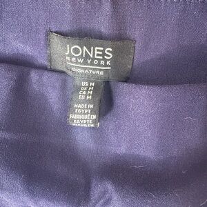 Jones New York Signature Deep Blue Apparel